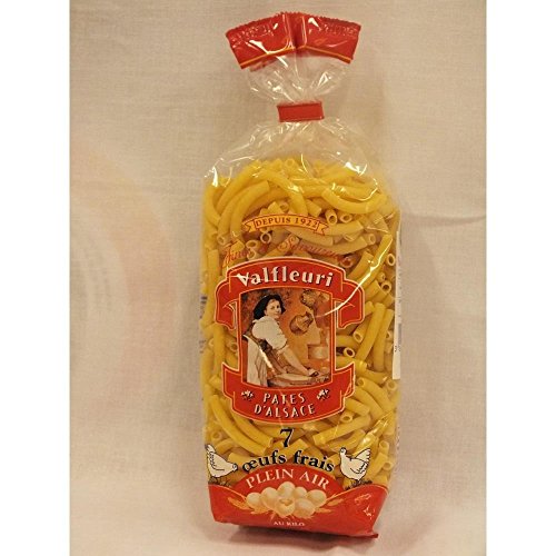 Valfleuri Pates D'Alsace Macaroni 250g Packung (Makkaroni) von Valfleuri