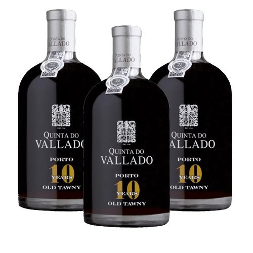 Portwein Quinta do Vallado 10 Years 500ml - Dessertwein - 3 Flaschen von Quinta do Vallado