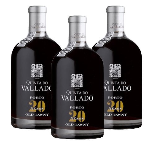 Portwein Quinta do Vallado 20 Years 500ml - Dessertwein - 3 Flaschen von Quinta do Vallado