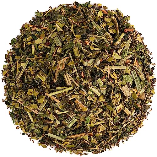 Detox Kräuter Tee Bio - Unterstützt Beim - Detox Slim - Grüner Tee Zum Entgiften 100g von Valley of Tea