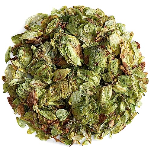 Hopfen Ganzblättriger Bio Getrocknet - Hopfenzapfenblütenblätter - Hopfentee Hopfenzapfen Tee Hopps Hopfen Getrocknet Bio Hopfenblütentee Hopfenzapfen Ganz von Valley of Tea