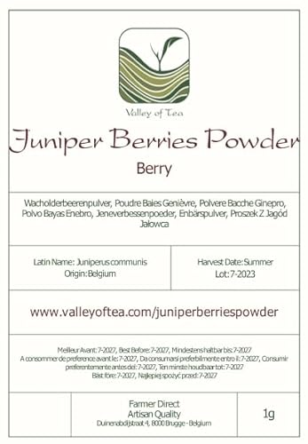 JuniperBerriesPowderSmall von Valley of Tea