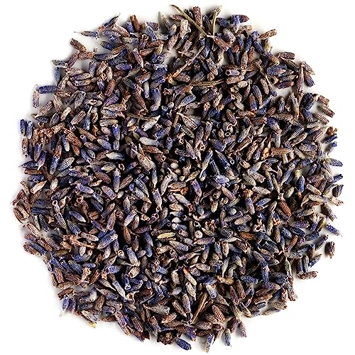 Lavendel Biologisch Angebauter Frankreich – Perfekt Für Ein Potpourri – Echte Blüten Von Lavandula Angustifolia - Lavendelblüten Bio Lavendel Für Tee Lavendelblueten Lavendel Getrocknet 100G von Valley of Tea