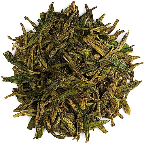 Long Jing Gruner Tee China - Xihu Lung Ching Chinese Tea - Drachenbrunnen Tee Vom Westsee - Dragon Well Von Hangzhou - Longjing - Lungching Chinesischer Grüner Tee Lung Ching Long Tee Lungene von Valley of Tea