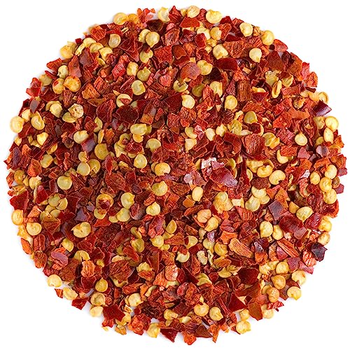 Rote Chili Flocken Bio Zerkleinert - Rote Pfefferflocken Chiliflocken Chilly Gewürz von Valley of Tea