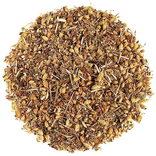 Schafsgabe Tee Bio Krauter Schafgarbenkraut - Schafgarb Tee Kraut Getrocknet - Schafgarbentee Schafgarbe Tee Schafgabe Scharfgarbe Schafsgabetee Schfgarbe Schaffarbe Scharfsgabe Scharfgaben Tee von Valley of Tea