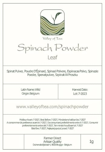Spinat Pulver von Valley of Tea