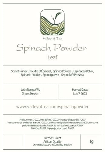 Spinat Pulver von Valley of Tea