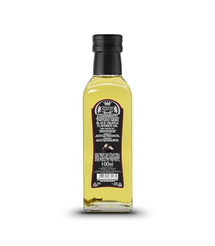Valnerina Tartufi schwarzes Trüffelöl 100ml. | Black Truffle Oil | Olivenöl aromatisiert mit schwarzen Trüffeln | Gewürz mit Trüffelduft | Öl zum Kochen und Würzen | Flasche 100 ml. Valnerina Tartufi schwarzes Trüffelöl 100ml. | Black Truffle Oil | Olivenöl aromatisiert mit schwarzen Trüffeln | Gewürz mit Trüffelduft | Öl zum Kochen und Würzen | Flasche 100 ml. von Valnerina Tartufi