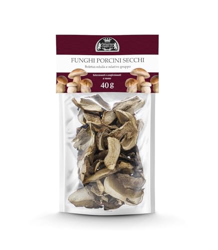 Valnerina Tartufi Steinpilze getrocknete Schweine | Handausgewählt und verpackt | Gastronomische Spezialität | Packung 40 gr. von Valnerina Tartufi