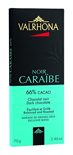 VALRHONA - Tafel Caraïbe 66% - Dunkle Schokolade - Tafel Schokolade - 70g VALRHONA - Tafel Caraïbe 66% - Dunkle Schokolade - Tafel Schokolade - 70g von VALRHONA