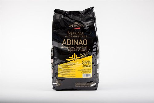 Abinao"Grand Cru", dunkle Couverture, Callets, 85% Kakao, Afrika, 3 kg von VALRHONA
