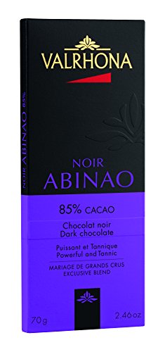 VALRHONA - Tafel Abinao 85% - Dunkle Schokolade - Tafel Schokolade - 70g von VALRHONA