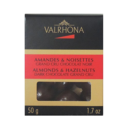 Valrhona - Amandes & Noisettes - Grand Cru Chocolat Noir - 50g von VALRHONA