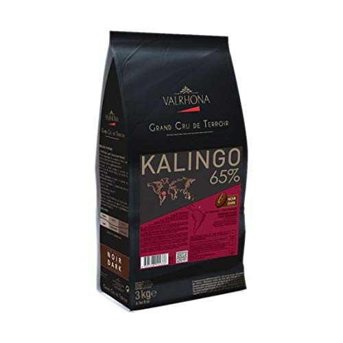 Valrhona Kalingo 65 % schwarze Schokolade, Granatapfel, 3 kg von VALRHONA