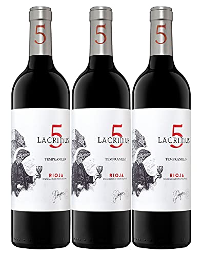 Lacrimus 5 Tempranillo, Rodriguez Sanzo, D.O.Ca. Rioja, Jahrgang 2021 (3 x 0,75 l) von Valsanzo, Rodriguez Sanzo
