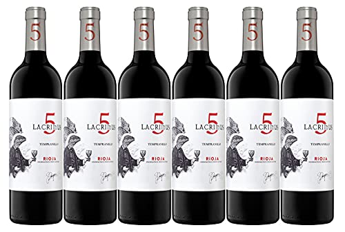 Lacrimus 5 Tempranillo, Rodriguez Sanzo, D.O.Ca. Rioja, Jahrgang 2021 (6 x 0,75 l) von Valsanzo, Rodriguez Sanzo