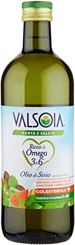 3x Valsoia olio aus italien vitaminisiert Sojabohnenöl soja öl Speiseöl Pflanzenöl von Valsoia