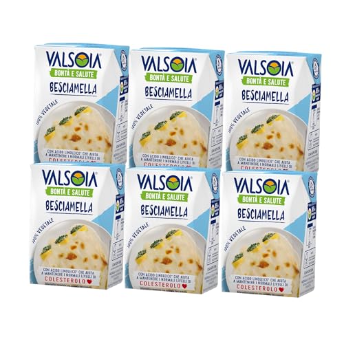 Valsoia, Condisoia Béchamel, Laktosefreie Béchamel, Vielseitig beim Kochen, Ideal für Veganer und Vegetarier, 6 x 200 ml Valsoia, Condisoia Béchamel, Laktosefreie Béchamel, Vielseitig beim Kochen, Ideal für Veganer und Vegetarier, 6 x 200 ml von Valsoia