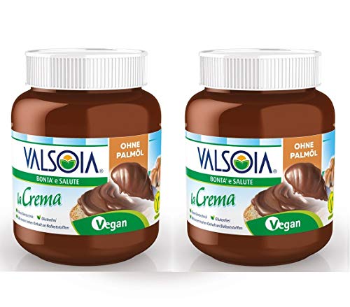 Valsoia la Crema | die vegane Aufstrichcreme 2x400g | Haselnusscreme Valsoia la Crema | die vegane Aufstrichcreme 2x400g | Haselnusscreme von Valsoia