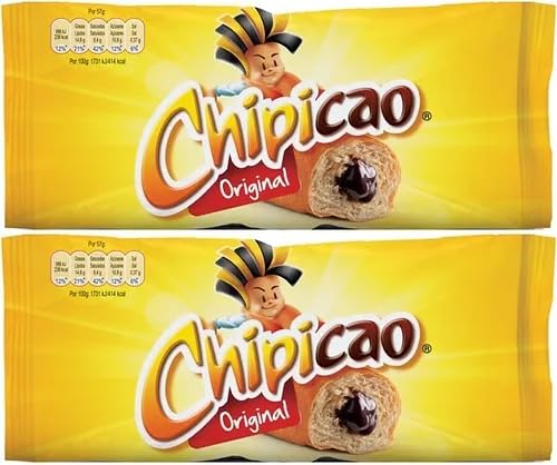 Chipicao Original Cake Bar Chocolate Fill/Original Recheio de Chocolate - 57g - 2 Stück von ValueAccess