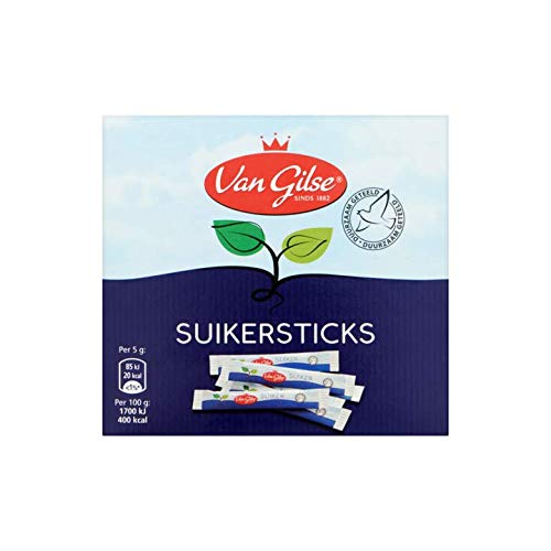 Zucker | Van Gilse | Zuckersticks | Gesamtgewicht 250 Gramm von Van Gilse