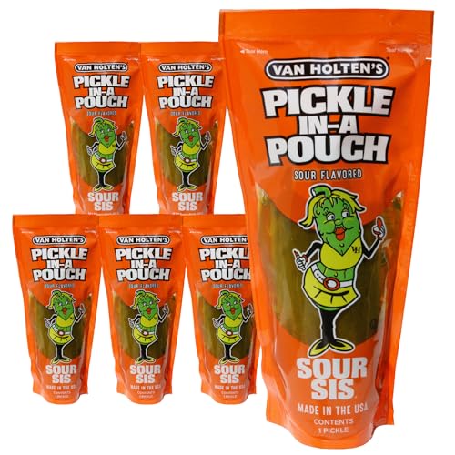 Van Holten's Pickles Sour Sis Pickle-In-A-Beutel, 6 Stück von Van Holten's Pickles