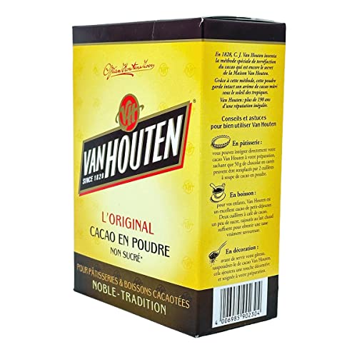 VAN HOUTEN L'ORIGINAL 100% PUR CACAO Kakao non Sucré kein Zucker 250 Gramm VAN HOUTEN L'ORIGINAL 100% PUR CACAO Kakao non Sucré kein Zucker 250 Gramm von Van Houten