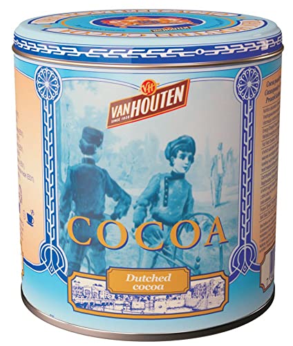 Van Houten Kakaopulver, blaue Dose, 230 g von Van Houten