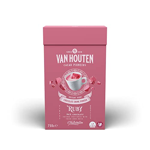 Van Houten Ruby Ground Schokolade für Getränke mit intensiver Fruchtigkeit und frischen Säurenoten, ein einzigartiges Geschmackserlebnis Van Houten Ruby Ground Schokolade für Getränke mit intensiver Fruchtigkeit und frischen Säurenoten, ein einzigartiges Geschmackserlebnis von Van Houten