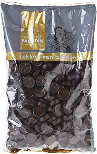 Van Vliet Holländische Lakritze dreifach gesalzen 1kg, 1er Pack (1 x 1 kg) von Meenk