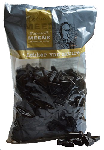 Van Vliet Holländische Lakritze zweifach gesalzen 1kg, 1er Pack (1 x 1 kg) von Meenk