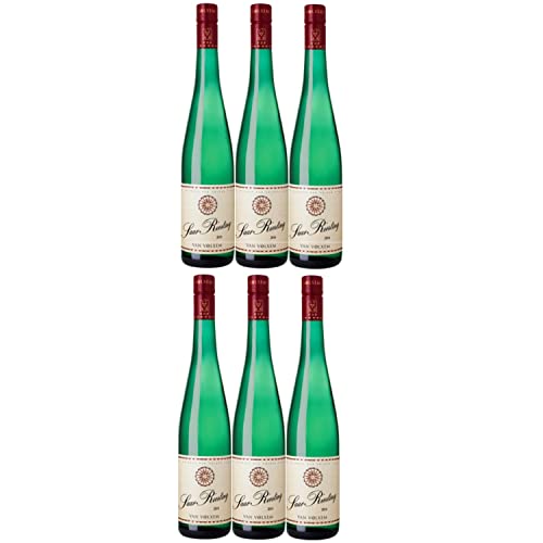 Van Volxem Saar Riesling Weißwein veganer Wein trocken QbA Deutschland I Versanel Paket (6 Flaschen) von Van Volxem