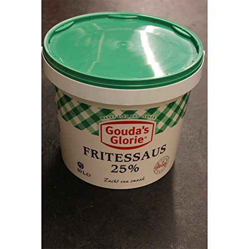Gouda's Glorie Fritessaus Original 25% 10l Eimer (Frittensauce) von Vandemoortele Nederland BV