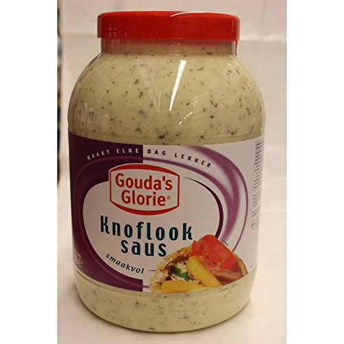 Gouda's Glorie Knoflook Saus 3000ml Dose (Knoblauch Sauce) von Vandemoortele Nederland BV