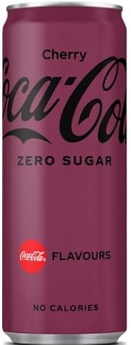 Coca Cola Zero Cherry (24 x 0,25 L Dosen) EINWEG von Vanilla