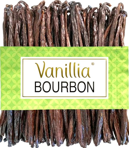 VANILLIA • 12 Bourbon-Vanilleschoten aus Madagaskar • Grand-Cru-Qualität • Jahrgang 2024 • Vanilleschoten 14/16cm • Vanille aus Madagaskar • Beutel FreshZIP VANILLIA • 12 Bourbon-Vanilleschoten aus Madagaskar • Grand-Cru-Qualität • Jahrgang 2024 • Vanilleschoten 14/16cm • Vanille aus Madagaskar • Beutel FreshZIP von Vanillia