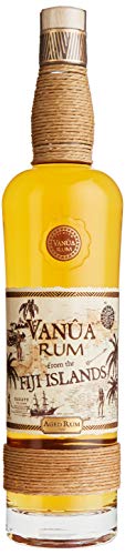 Fiji Rum Vanua – Premium-Rum von den Fidschi-Inseln – 700 ml – 40 % Vol. – Elegante Flasche mit Jute-Details von Vanua Rum