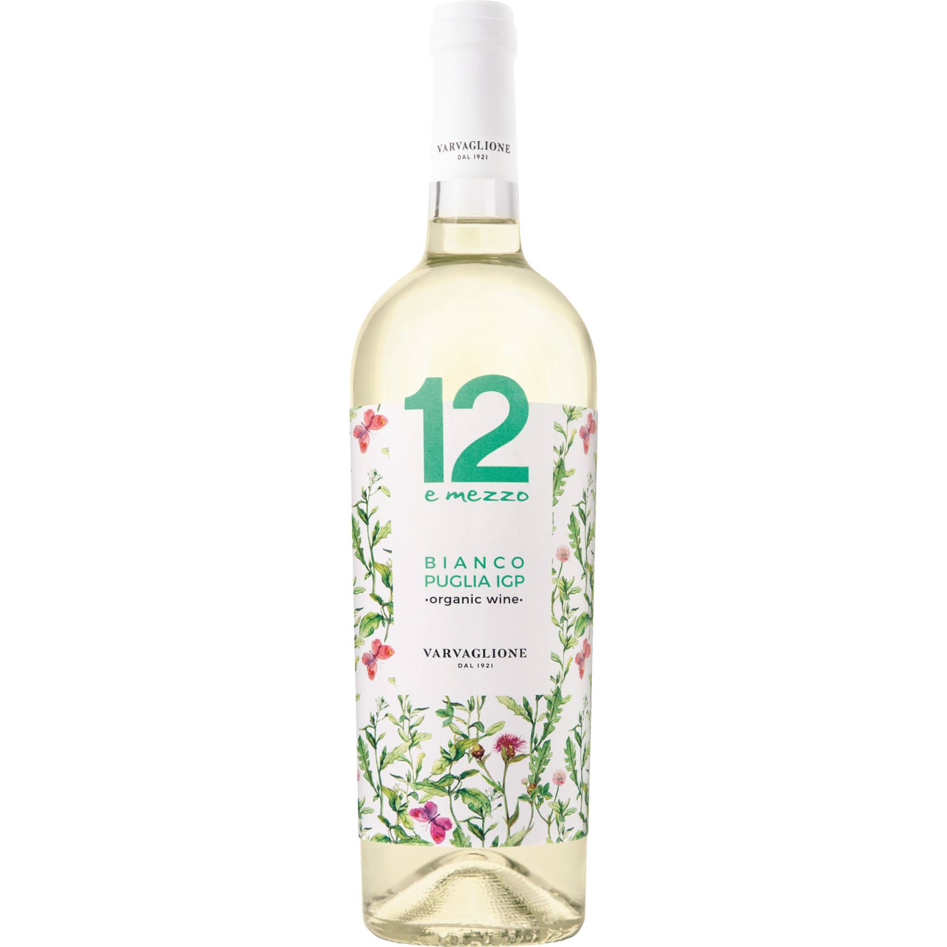 12 e mezzo Bianco, Puglia IGP, Apulien, 2024, Weißwein 12 e mezzo Bianco, Puglia IGP, Apulien, 2024, Weißwein von Varvaglione Vigne e Vini Srl - Contrada Santa Lucia snc - 74020 Leporano - Italy