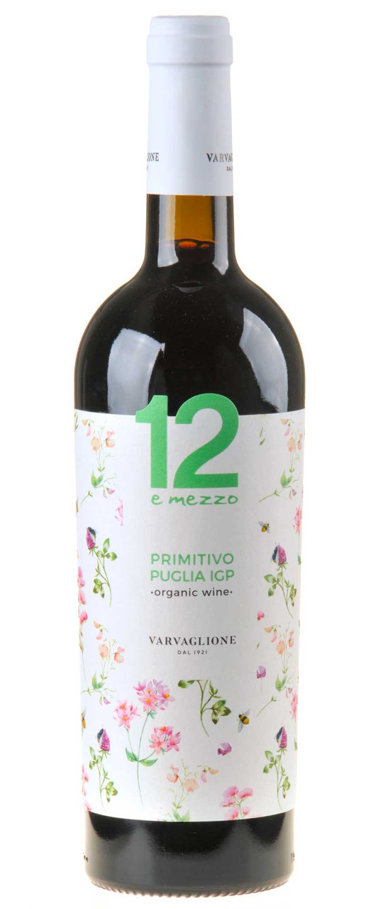 Varvaglione 12 e Mezzo Bio Primitivo Puglia 2021 von Varvaglione