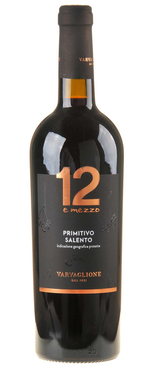 Varvaglione Primitivo del Salento 12 e Mezzo 2022 von Varvaglione
