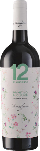 Varvaglione Vigne & Vini 12 e mezzo Primitivo Puglia Bio Rotwein trocken 0,75 l von Varvaglione Vigne & Vini