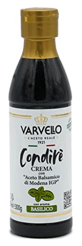 Balsamico Creme Basilikum Varvello 250 ml Crema con Aceto Balsamico di Moderna IGP von Varvello