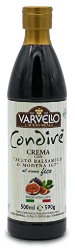 Balsamico Creme Feige Varvello 500ml Crema con Aceto Balsamico di Moderna IGP von Varvello