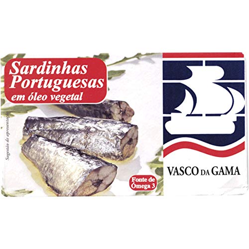 Vasco da Gama Portugiesisch Sardinen können in Pflanzenöl 120 g Vasco da Gama Portugiesisch Sardinen können in Pflanzenöl 120 g von Vasco da Gama
