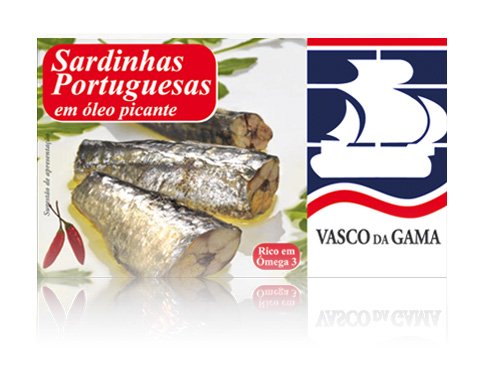 Vasco da Gama Spicy Tomato in portugiesischen Sardinen können 120 g Vasco da Gama Spicy Tomato in portugiesischen Sardinen können 120 g von Vasco da Gama