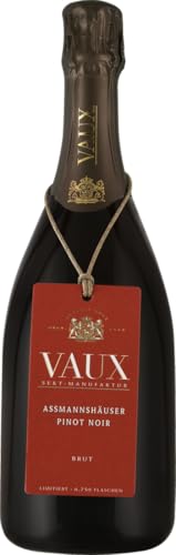 Schloss Vaux Assmannshäuser Pinot Noir Brut 2014 extra brut (0,75 L Flaschen) von Vaux
