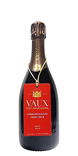 Vaux Assmanshäuser Pinot Noir Brut Sekt 2015 0,75 Liter von Vaux