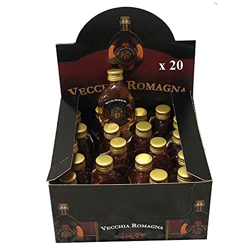 BRANDY MIGNON MINIATURE 3 CL 20 PZ von Vecchia Romagna