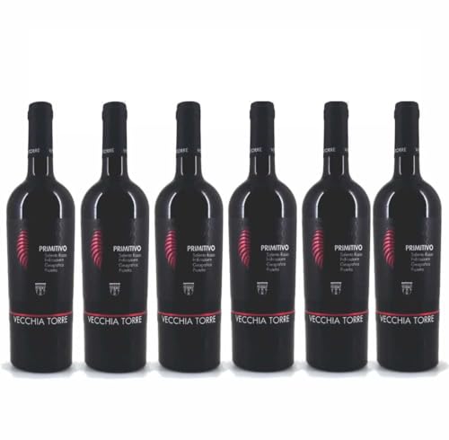 6 PRIMITIVO Salento Rosso 2020 Vecchia Torre von Vecchia Torre